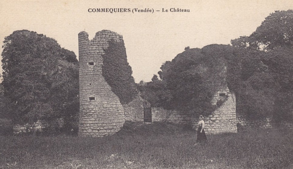 Le vieux château féodal de Commequiers