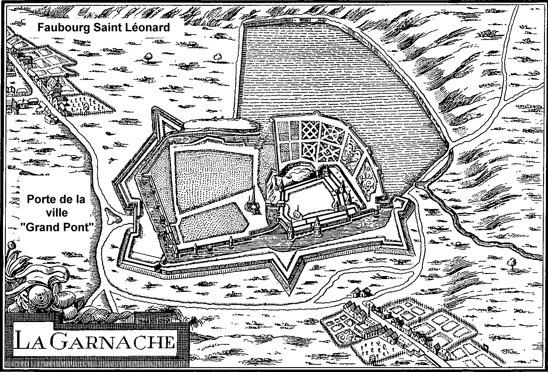 Le château de La Garnache