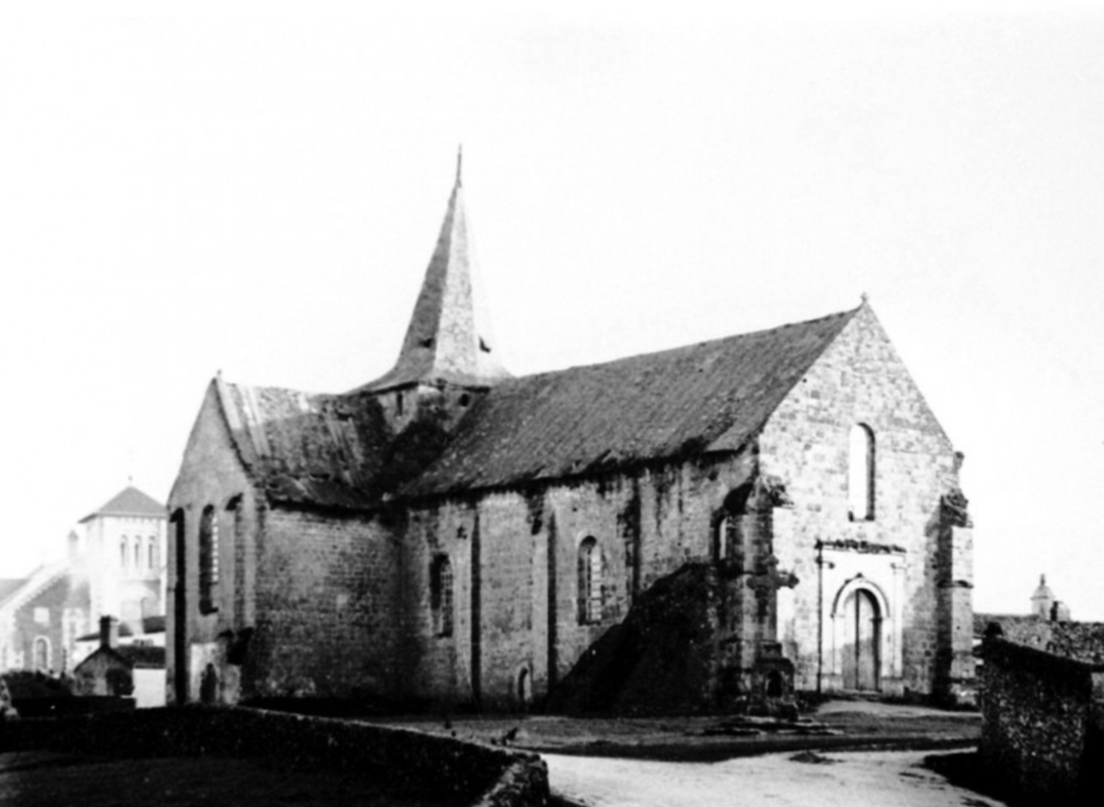 La vieille église de Sallertaine 