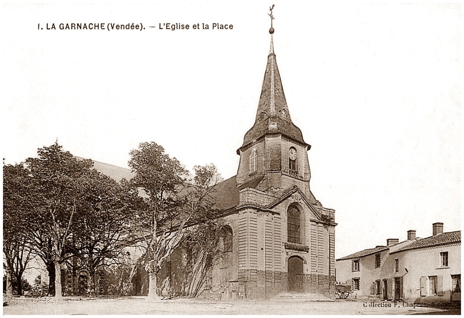 Eglise de La Garnache de 1770.