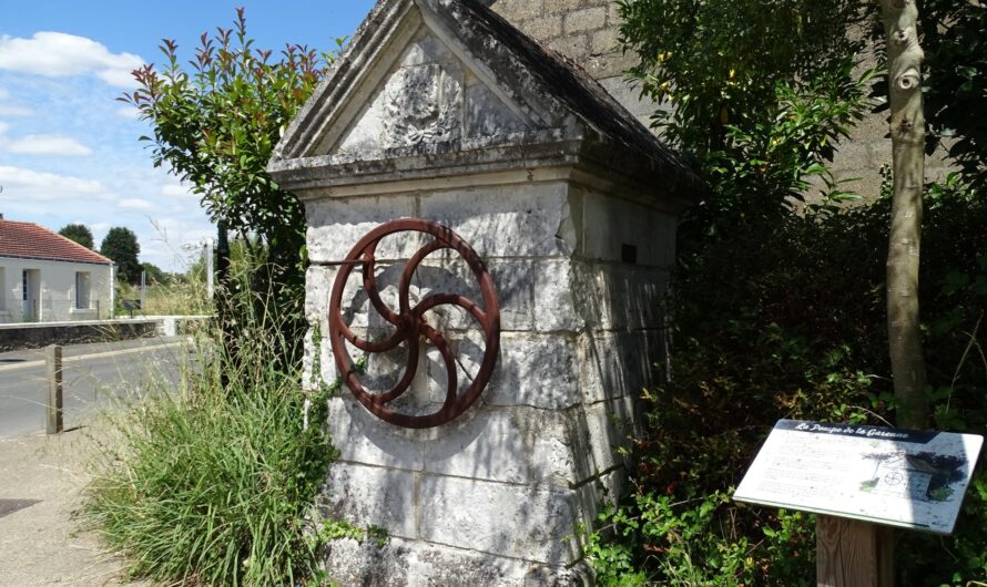 Petit patrimoine – La pompe à roue de La Garenne à Soullans