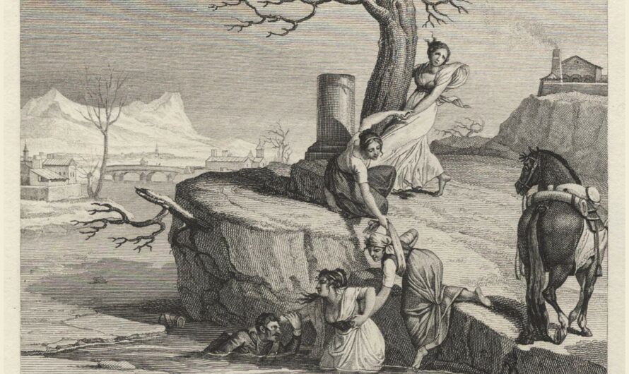 1798 – Challans, son fleuve pris par les glaces… ses montagnes…