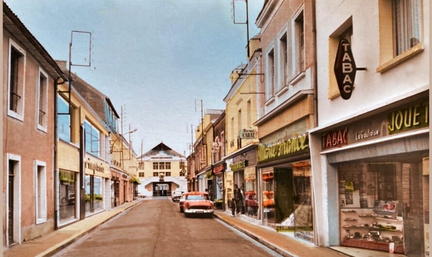 Challans – depuis 1845, la rue Gobin dans tous ses états…