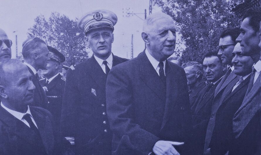 Mai 1965 – Charles de Gaulle, président de la République, s’arrête à Froidfond