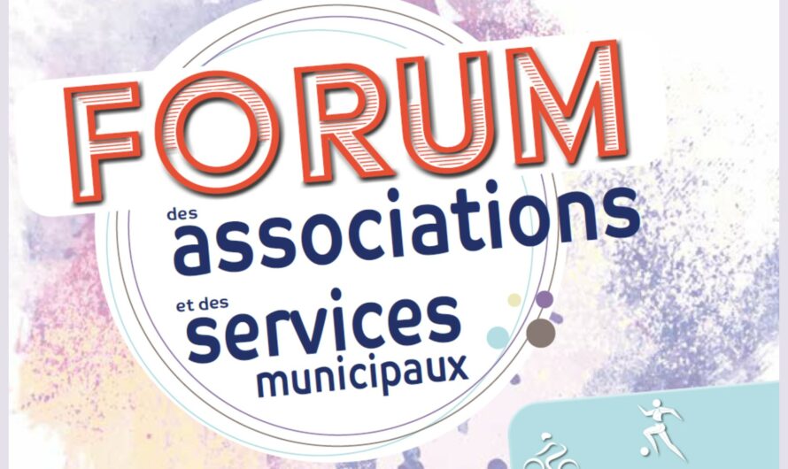 Challans – Forum des associations et des services municipaux : samedi 2 septembre