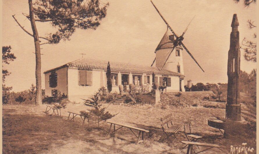 1929 – Les moulins de Saint-Jean-de-Monts dans le magazine « La Femme de France »