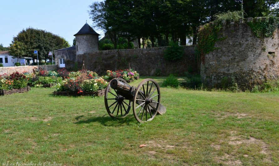 La Garnache – La petite histoire peu banale du canon qui « défend » le château