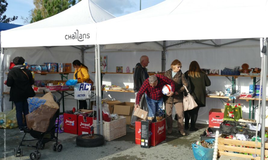 Challans 8 et 9 novembre – La « Grande braderie Oasis » se met à l’abri au Petit palais