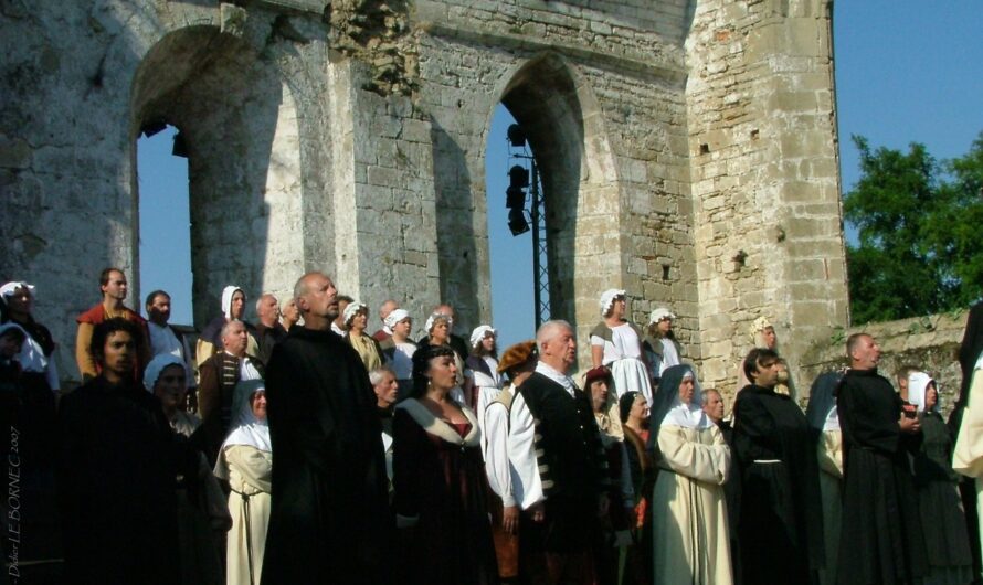 2007 – « 1588, de sel et de braise » premier spectacle du festival de l’île Chauvet