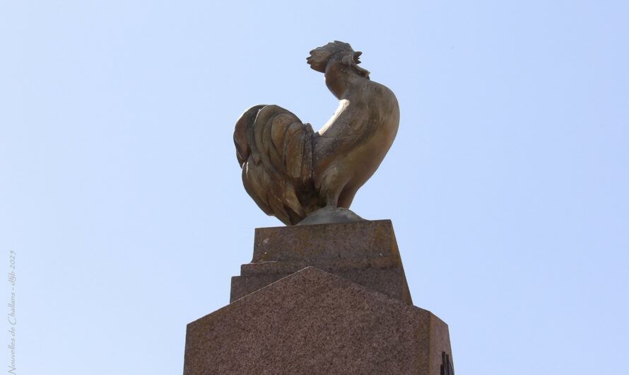 Challans – Les petits secrets du coq du monument aux morts