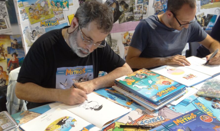 Saint-Jean-de-Monts – Philippe Larbier, dessinateur des « Petits Mythos » est l’invité de la médiathèque