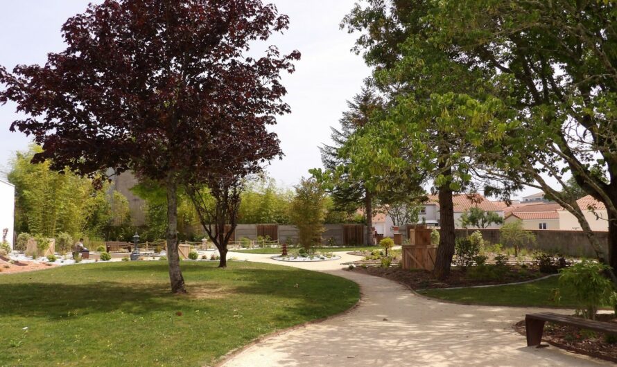 Challans – Le « Jardin des Voyages, » un nouveau jardin public de 2 500 m²… en pleine ville