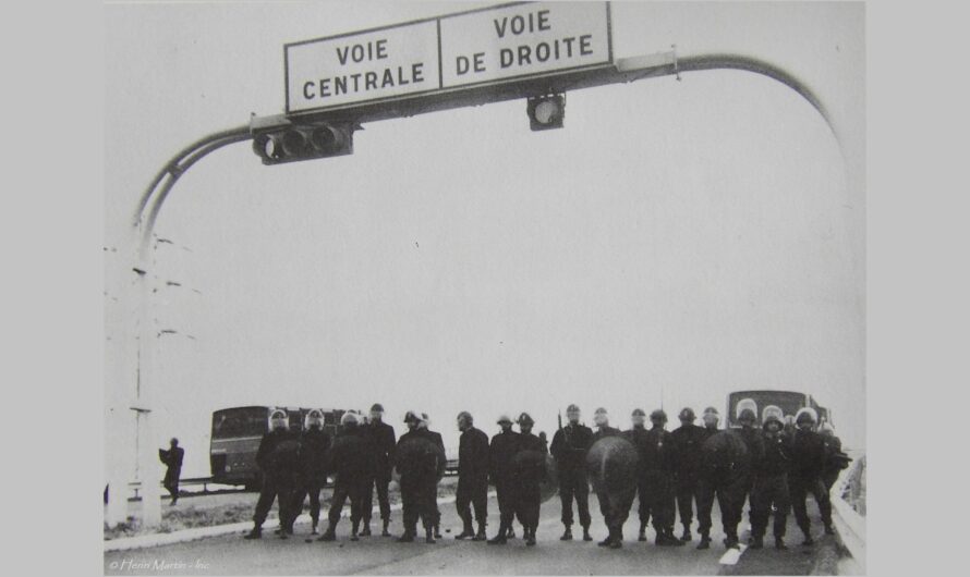 Novembre 1977 – Gendarmes mobiles et grenades lacrymogènes sur le pont de Noirmoutier !