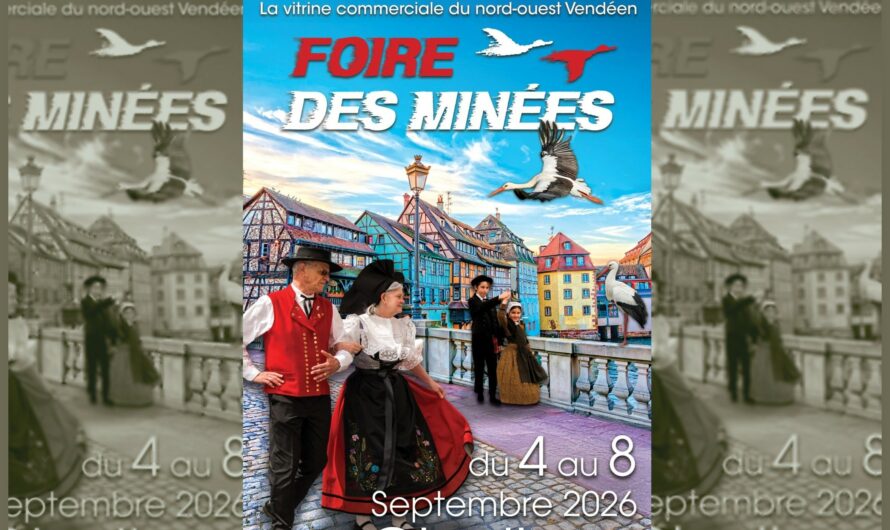 Challans – La Foire des Minées 2026 ouvre ses portes du 4 au 8 septembre
